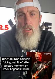 Don Felder Update: Rock Legends Cruise Incident