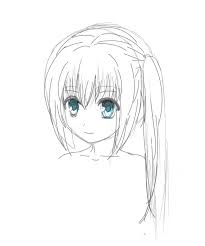 絵の勉強 萌え絵の顔の描き方を教えてください 萌えイラスト上達法 お絵かき初心者の学習部屋 イラスト上達 萌えイラスト 絵