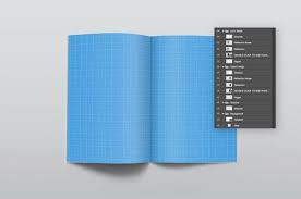 Psd Magazine Mockup Top View With Images Magazine Mockup Stationery Business Card Free Mockup