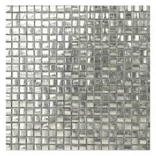 Decorative wall mirror mosaic 24 round handcrafted wall art in shades of ocean blue, aqua, teal and white, silver glitter colorful glass tile décor for home 4.7 out of 5 stars 25 $169.99 $ 169. Zfhp07 15 White Silver Glass Mosaic Tiles 300x300mm Kitchen Wall Decor Zfmosaic Factory