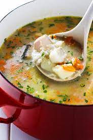 Ukha Russian Fish Soup Recipe Fish Recipes Healthy Salmon Soup Fish Soup
