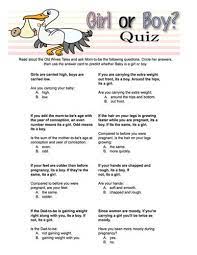 According to thingsboysdowelove and justgirlythings, girls really love the little things boys do for them. Girl Or Boy Quiz Baby Facts Baby Shower Fun Fun Baby Shower Games