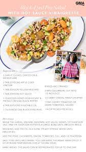 Meaty tomato mac and cheese >>. Carla Hall Shares 3 Hearty Dishes To Try At Home This Fall Pea Salad Black Eyed Pea Salad Hearty Dish