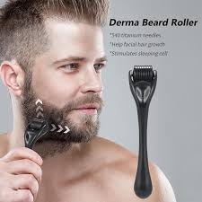 Minoxidil (rogaine) is a product designed to stimulate hair growth on the scalp. Men S Beard Microneedler Beard Derma Roller Titanium For Hair Growth