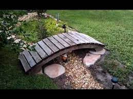 Make Your Own Garden Bridge And Save A Ton Of Money I Ve Seen These Sell Online For Crazy Prices Backyard Bridges Garden Bridge Small City Garden