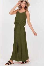 Maybe you would like to learn more about one of these? Spaghetti Strap Maxi Dress With Pockets Vintage Arts Inc