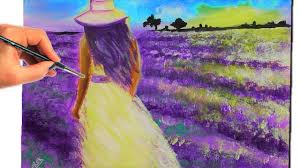 Maybe you would like to learn more about one of these? Woman In A Field The Youtube Version Easy Painting Vered On Patreon