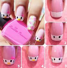This is great for a light pink. 30 Cute Pink Nail Art Design Tutorials With Pictures