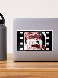 INGLOURIOUS BASTERDS. MARCEL BURN IT DOWN." Sticker for Sale by 5hertz