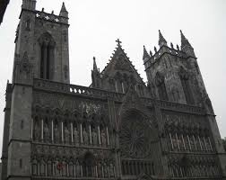Nidaros cathedral and the archbishop's palace has reopened afte being closed due to curb the spread of the corona virus. Trondheim Dylan Auf Dem Nidarosdomen