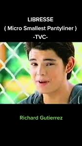 plaster strips? no, it's micro pantyliner! 🤣 #richardgutierrez  #tvcommercial #teamgutierrez #libresse #tvc #gutz #gutzthrowback