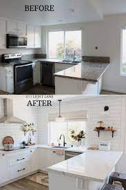 White Semihandmade Kitchen Renovation Before After Homekitchenrenovationideas Kitchen Remodel Small White Ikea Kitchen Kitchen Design Small