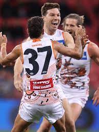 The incident occurred in the third quarter and saw the gws star reported for striking the blues stopper. Afl 2021 Gws V Carlton Blues Lose Again To Put Pressure On Coach David Teague Herald Sun