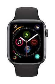 Apple Watch Series 4 Gps 44mm Space Gray Aluminium Case With Black Sport Band Buy Apple Watch Apple Watch Series Best Apple Watch