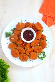 Sweet Potato Chickpea Nuggets Recipe Sweet Potato Benefits Plant Based Diet Recipes Benefits Of Potatoes