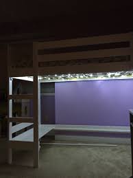 Mydal Ikea Bunk Bed Hack With A Bench Ikea Bunk Bed Ikea Bunk Bed Hack Modern Loft Bed