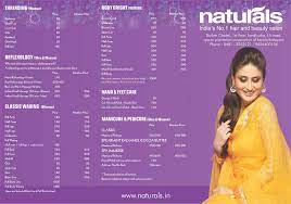 The cost of hair extensions varies based on: Naturals Kottayam Rate Card Naturals Kottayam Facebook