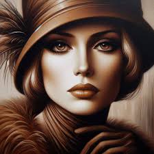 From my glass negative collection, this pair of portraits by W. J. Ramsey  shows the same woman in two distinct moods — one chic and mysterious in a  cloche hat, the other