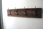 Living Room Updates: A DIY reclaimed wood coat rack Jenna Sue