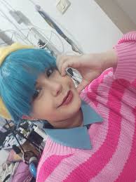 Costumed as baby saja today