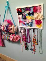 Organizing Little Girls Accessories Organizing Hair Accessories Girls Room Organization Kids Room Organization