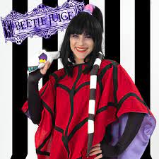 This makeup and hair tutorial on lydia deetz can help give you a better idea of how you should style your own hair and makeup. Beetlejuice Animated Series Lydia Deetz Costume Lydia Deetz Costume Lydia Deetz Cosplay Halloween Cosplay