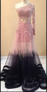 Amazing Ivery Black Gown Black Prom Dress Fashion Online Wedding Dress