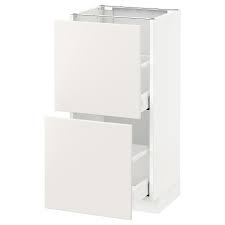 Metod Unterschrank Mit 2 Schubladen Weiss Veddinge Weiss Ikea Deutschland Unterschrank Metod Unterschrank Ausziehbare Schublade