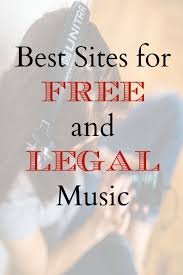 Best Sites For Free And Legal Music Download Free Music Music Sites Free Music