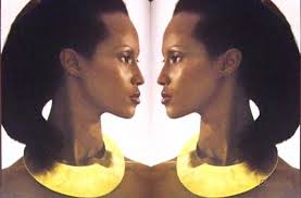 A Glamtastic Flashback: Iman, Gail and Peggy for Revlon's Polished Ambers  Collection 1978