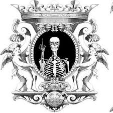 The dance of death or danse macabre is an artistic genre of late medieval allegory on the universality of death gothic art stock illustrations. Gothic Skulls Skeletons 87 Designs By Raveneve