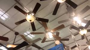 Lowe's installs ceiling fans for you for free if you buy the products from them. Ceiling Fan Display At Lowes 2015 Youtube