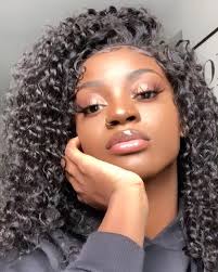 Pin By Darling On Makeup In 2020 Curly Human Hair Wig Human Hair Wigs Afro Hairstyles