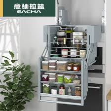 With some patience, you can remove these cabinets easily without hiring a professional. 434 76 Yichi Kitchen Hanging Cabinet Lifting Cabinet Pull Down Cabinet Kitchen Cabinet Pull Down Cabinet Double Layer Placement Frame From Best Taobao Agent Taobao International International Ecommerce Newbecca Com