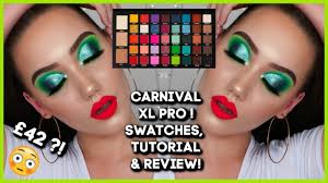 Unlock your inner creativity with the bperfect x stacey marie carnival palette. Bperfect X Stacey Marie Mua Carnival Xl Pro Swatches Tutorial Review Makemeupmissa Youtube