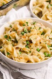 Creamed chicken is such an easy and versatile dish (as you'll see in a minute). Easy Chicken Noodle Casserole Pantry Staples Spend With Pennies