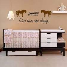 Horse Nursery Horse Decal Pony Quote Wall Words Baby Girl Etsy Brown Nursery Baby Wall Quotes Nursery Wall Quotes