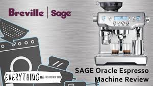 Automatic coffee and espresso machines vary wildly in price and there are many different types but usually, they're the easiest coffee machine to use. Sage Breville Oracle Espresso Machine Product Review Youtube