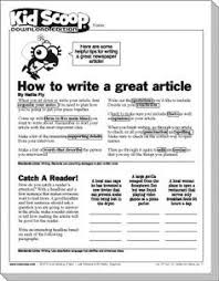 Students understand the form of a newspaper article and can identify important facts that identify. Newspaper Article Example For Kids World Of Label With Newspaper Article Example For Kids 201824601 School Newspaper News Articles For Kids Articles For Kids