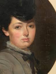 Portrait of A lady In Riding Attire, 19th Century