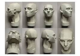 Thinking And Communicating Visually G4 Planes Of The Face Planes Of The Face Shadow Illustration Anatomy Sculpture