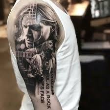 Nirvana Tattoo Nirvana Tattoo Kurt Cobain Tattoo Music Tattoo Designs