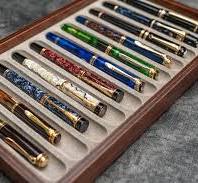 Stack & Store Wood Pen Display Box - Holds 11 Pens | Galen ...