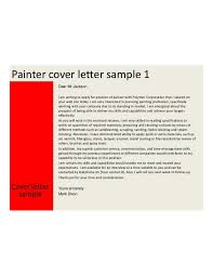 Basic resume cover letter example. Basic Painter Cover Letter Samples And Templates