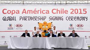 La edición 2015 se celebrará en chile, del 11 de junio al 4 de julio. Kia Motors Partners With Copa America Chile 2015