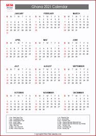 One thing that is important to note is that some federal holidays are on the same date every year, while others will be on the same day, but on. 2021 Holiday Calendar Ghana Ghana 2021 Holidays