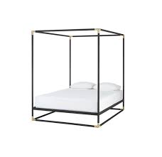 Lauren king metal canopy bed, $425 for. Cb2 Queen Size Canopy Bed Frame Original Price 700 Design Plus Gallery