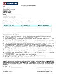 Hdfc, the largest private bank in india, and paytm the top fintech player have entered a strategic partnership to provide an array of financial services to merchants and end consumers. Hdfc Credit Card Dispute Form Fill Out And Sign Printable Pdf Template Signnow