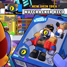 The winner will be announced in a week. Skin Idea Nutcracker Rico Brawlstars