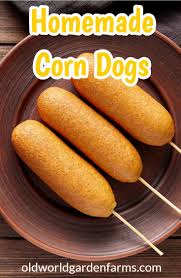 Corn Dog Recipe It S Even Better Than At The State Fair Recipe Corndog Recipe Fair Food Recipes Homemade Corndogs